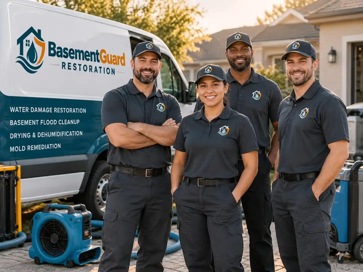 Basement Water Damage Restoration company in Milfay, OK